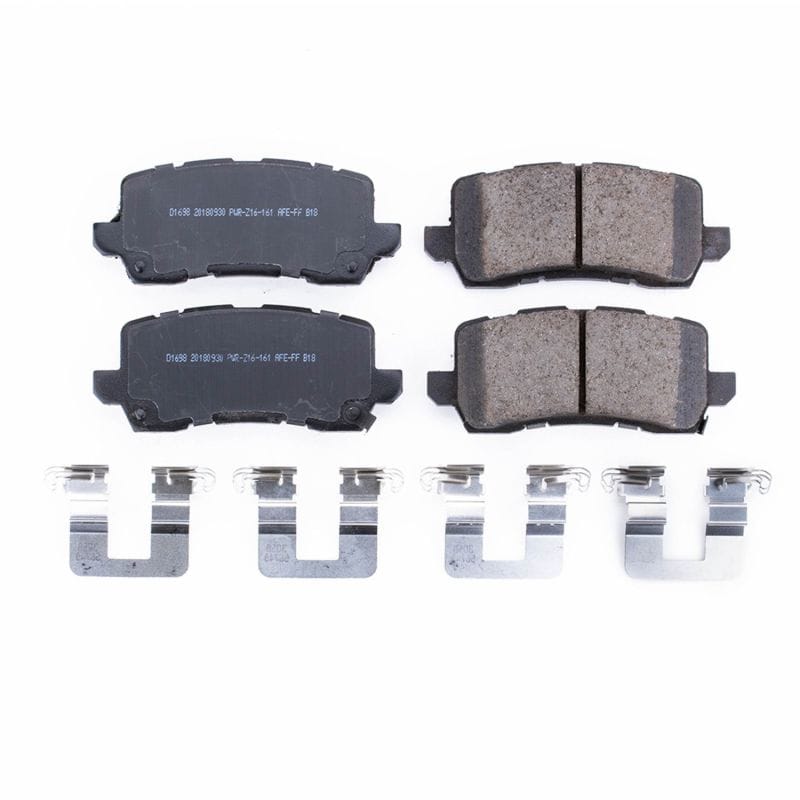 PowerStop — Power Stop 17-19 Acura MDX Rear Z17 Evolution Ceramic Brake Pads w/Hardware
Z17 Brake Pads