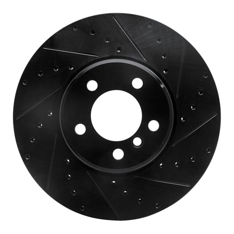 R1 Concepts — R1 03-05 Land Rover Range Rover Front Right Drilled & Slotted Black Brake Rotor
R1 Brake Rotor Drill