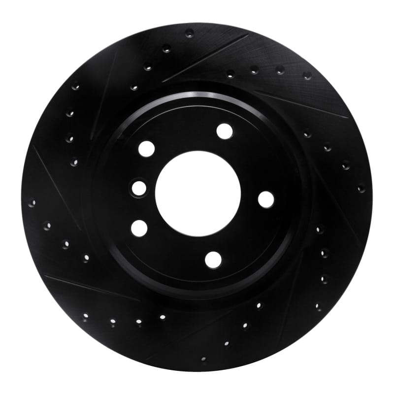 R1 Concepts — R1 95-03 BMW Z8 Rear Left Drilled & Slotted Black Brake Rotor
R1 Brake Rotor Drill