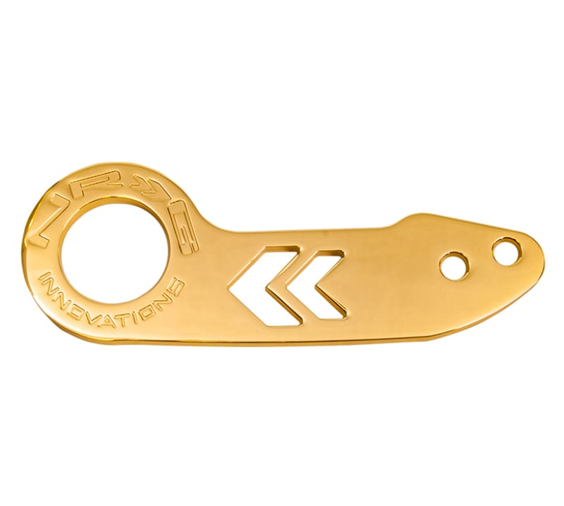 NRG — NRG Universal Rear Tow Hook - Gold Dip