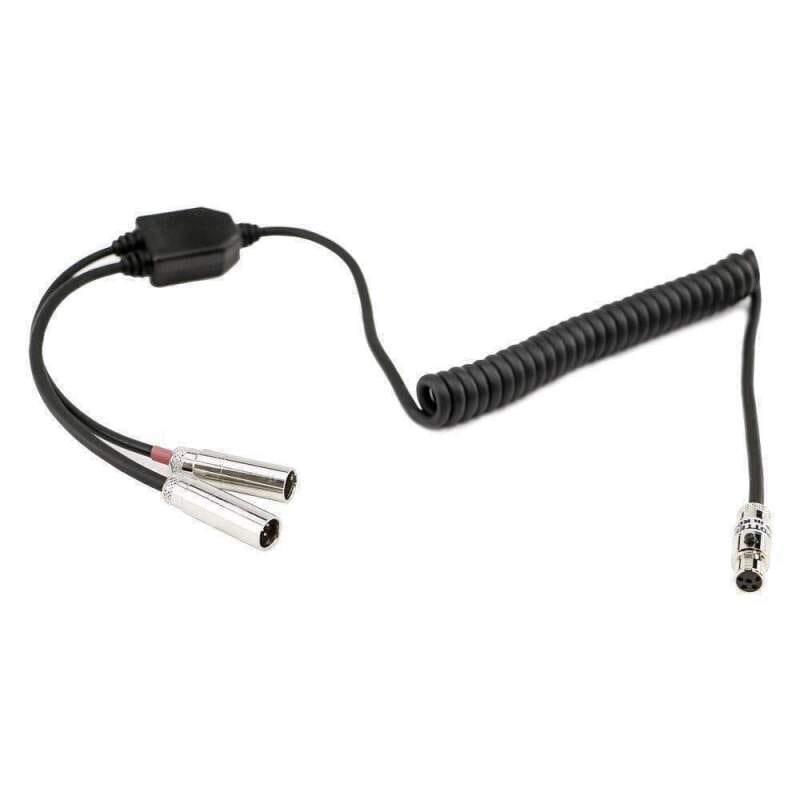 Rugged Radios — Rugged Radios Dual Radios to Headset Coil Cord Adapter for Crew Chief and Race Control