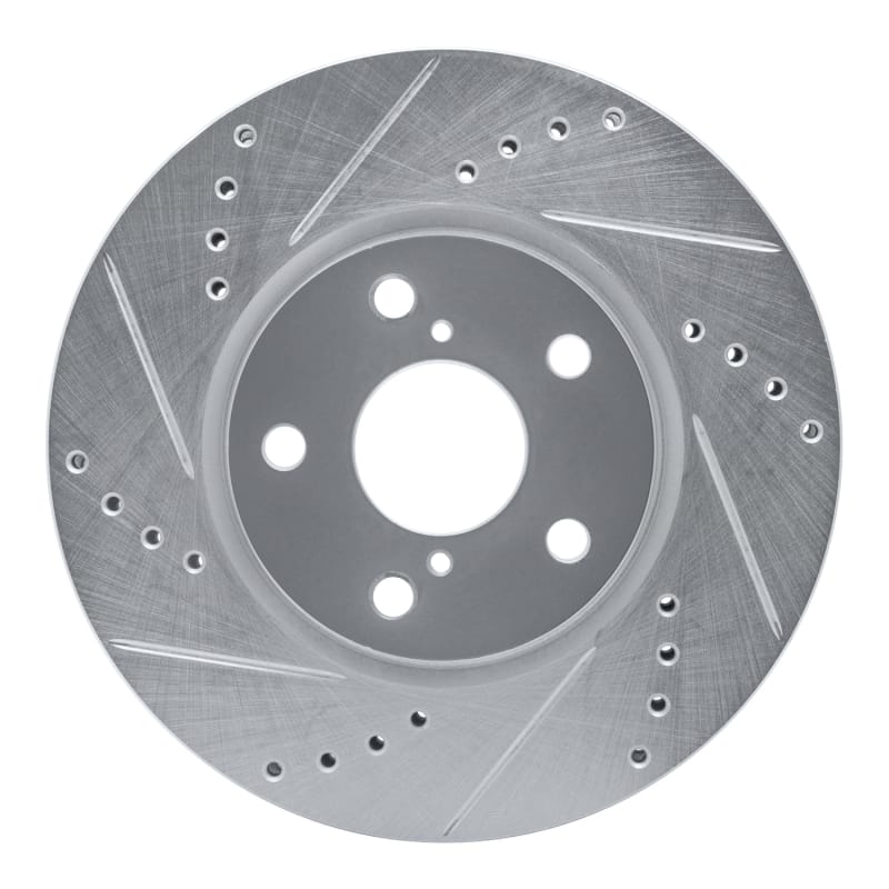 R1 Concepts — R1 92-10 Lexus IS300 Front Left Drilled & Slotted Silver Brake Rotor
R1 Brake Rotor Drill