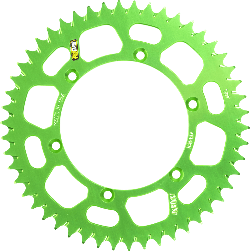 ProTaper — ProTaper Kawasaki Rear Green Sprocket - 48 Teeth