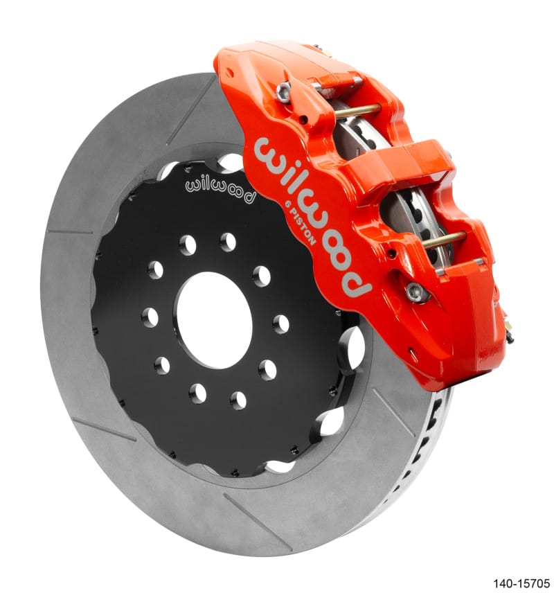 Wilwood — Wilwood AERO6 Front Big Brake Kit 14.00in Rotor Red - 97-13 Chevrolet Corvette C5/C6/Z06
BRAKE KIT