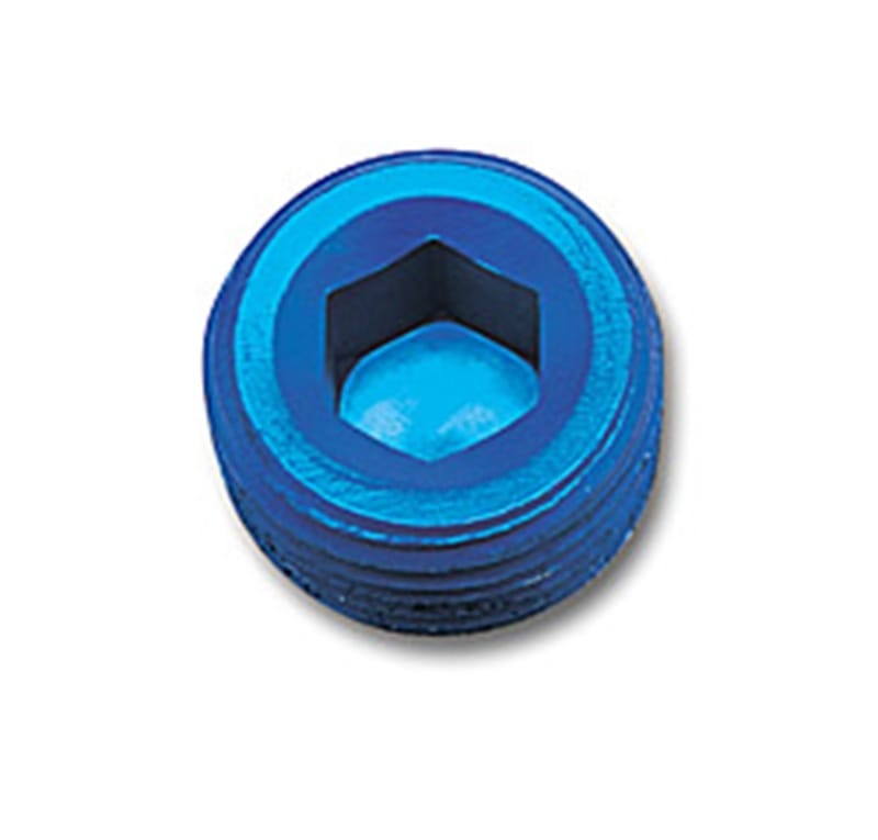 Russell — Russell Performance 3/8in Allen Socket Pipe Plug (Blue)
Pipe Plug