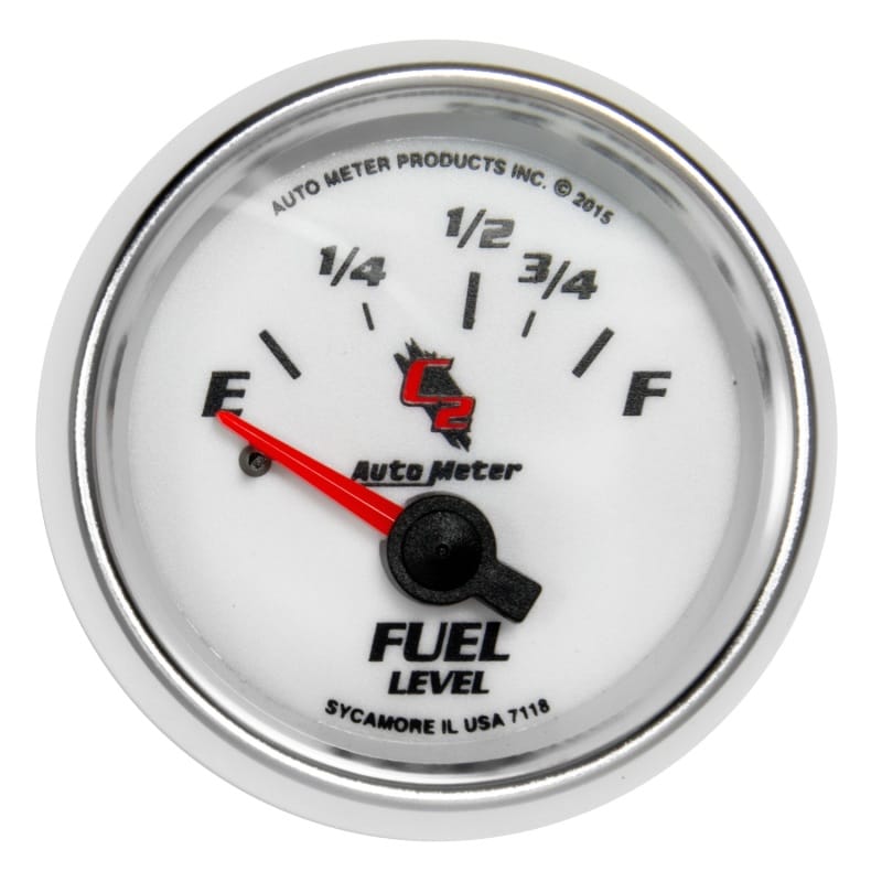 AutoMeter — Autometer C2 Gauge Fuel Level 2 1/16in 16e To 158f Elec C2
GA 2" FUEL 16-158 C2