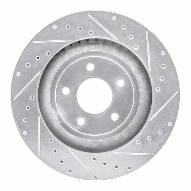 R1 Concepts — R1 08-14 Chrysler 200 Front Right Drilled & Slotted Silver Brake Rotor
R1 Brake Rotor Drill