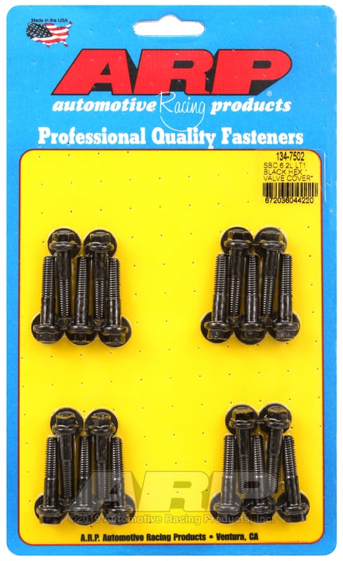 ARP — ARP Chevy LT1 6.2L Valve Cover Hex Bolt Kit