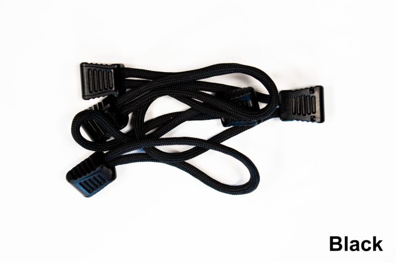 Fishbone Offroad — Fishbone Offroad Paracord Zipper Pulls 5 Pcs - Black