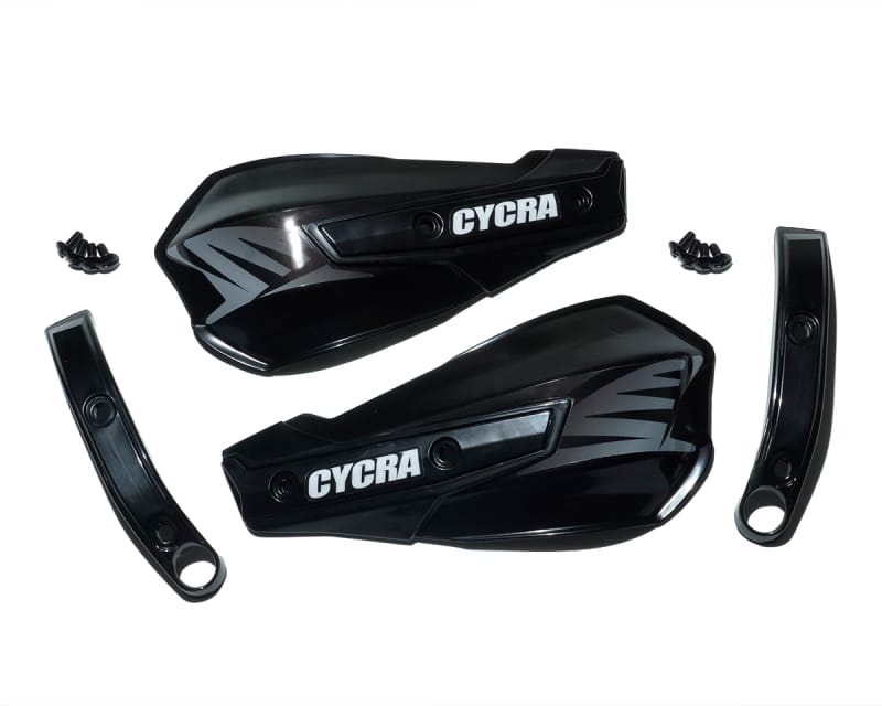 Cycra — Cycra Vortex Replacement Hand Shields w/Abrasion Guards - Black
