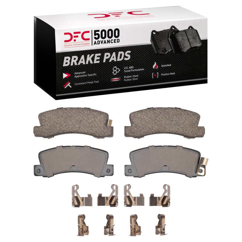 DFC — DFC 90-03 Lexus ES250 Rear 5000 Advanced Ceramic Brake Pads and Hardware Kit
DFC Brake Pad Set