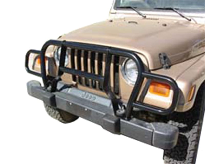 Rampage — Rampage 1987-1995 Jeep Wrangler(YJ) Headlight Euro Grill Guard - Black
Grille Guard