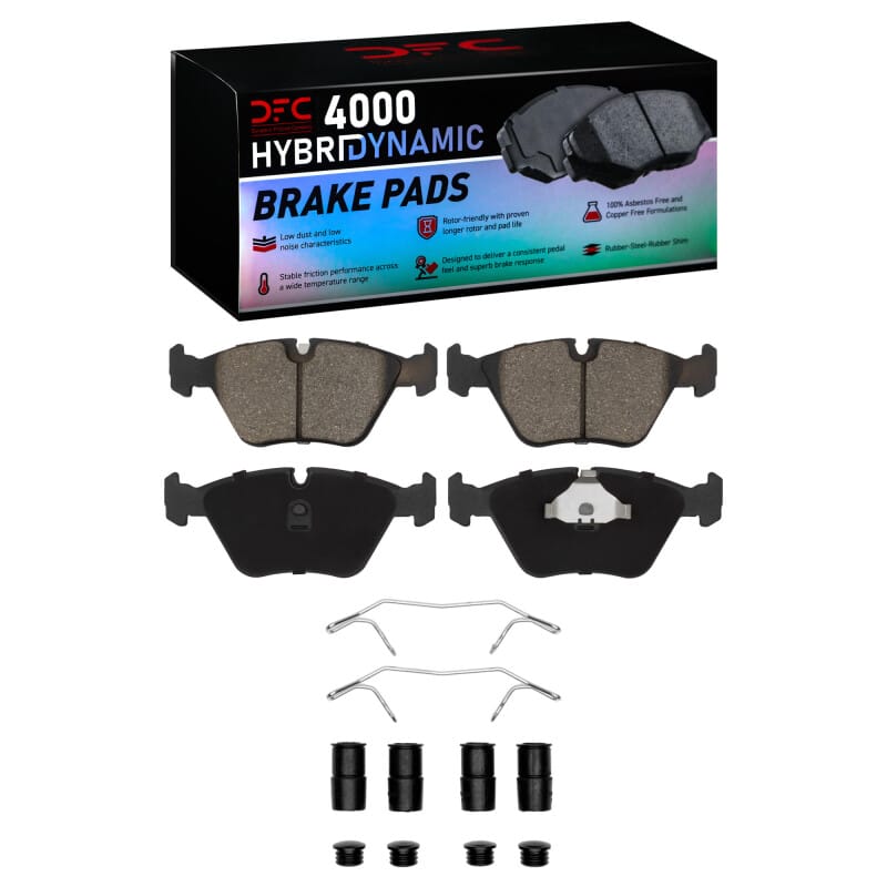 DFC — DFC 89-06 Audi 200 Front 4000 HybriDynamic Brake Pads and Hardware Kit
DFC Brake Pad Set