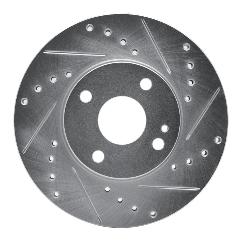 R1 Concepts — R1 94-02 Mazda Miata Front Right Drilled & Slotted Silver Brake Rotor
R1 Brake Rotor Drill