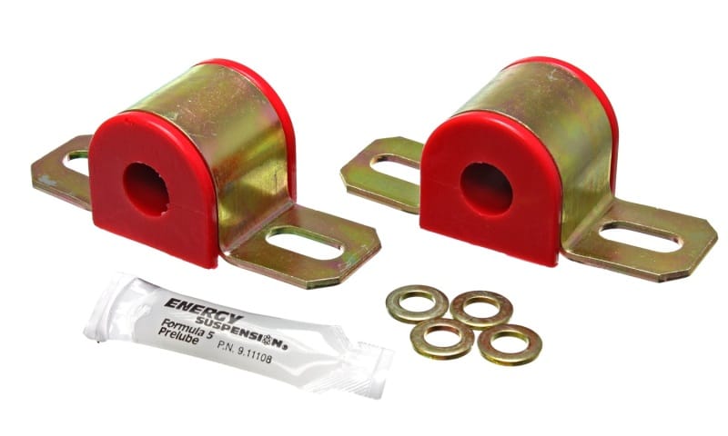 Energy Suspension — Energy Suspension 92-95 Honda Civic/CRX Red 22mm Front Sway Bar Bushings
Sway Bar Bushing Kit
