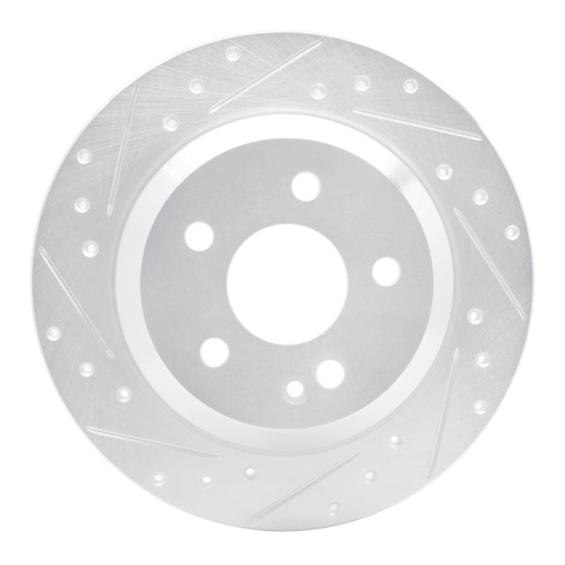 R1 Concepts — R1 16-23 Mercedes-Benz Viano (Mexico) Rear Left Drilled & Slotted Silver Brake Rotor
R1 Brake Rotor Drill