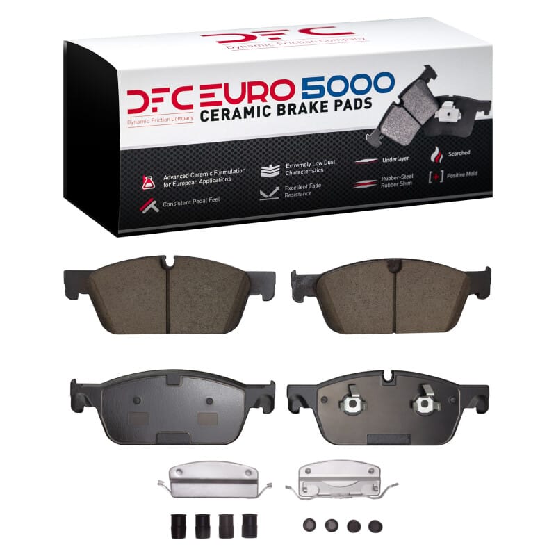 DFC — DFC 12-14 Mercedes-Benz ML550 Front Euro 5000 Ceramic Brake Pads and Hardware Kit
DFC EURO Pads + HW
