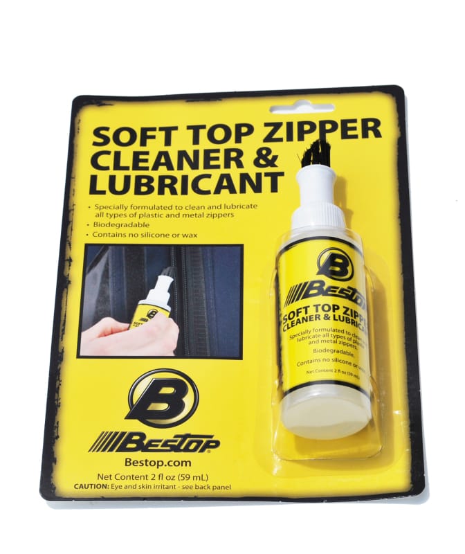 Bestop — Bestop One 2-Oz. Bottle Bestop Soft Top Zipper Cleaner & Lubricant (Boxed)
Zipper Cleaner