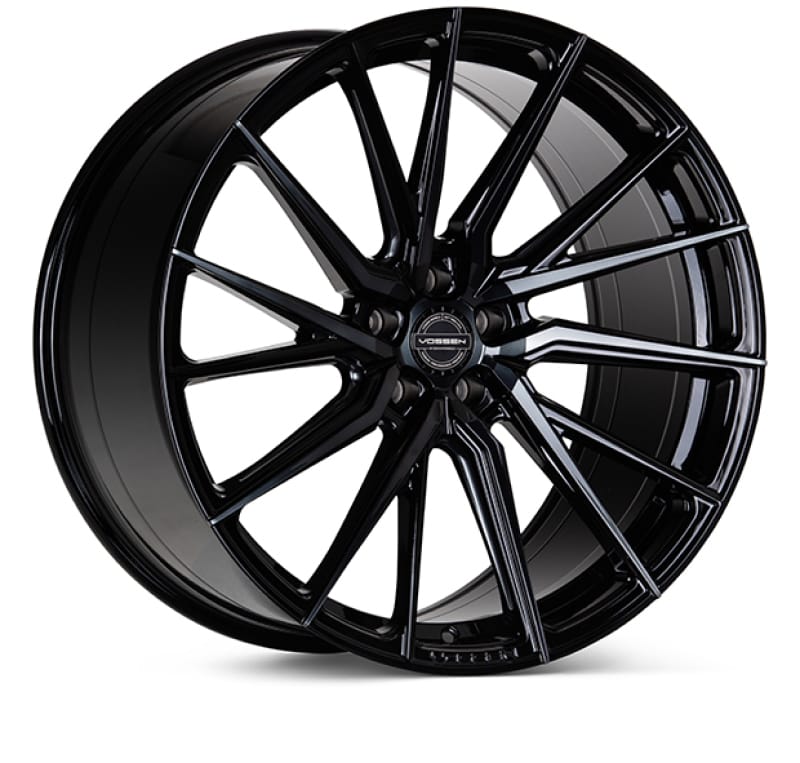 Vossen — Vossen HF-4T 20x10 / 5x120 / ET45 / Deep Face / 72.56 - Tinted Gloss Black - Right Wheel