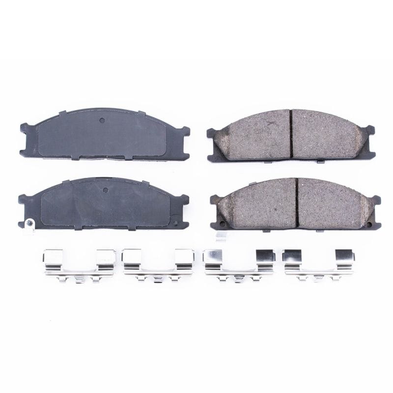 PowerStop — Power Stop 86-94 Nissan D21 Front Z17 Evolution Ceramic Brake Pads w/Hardware
Z17 Brake Pads