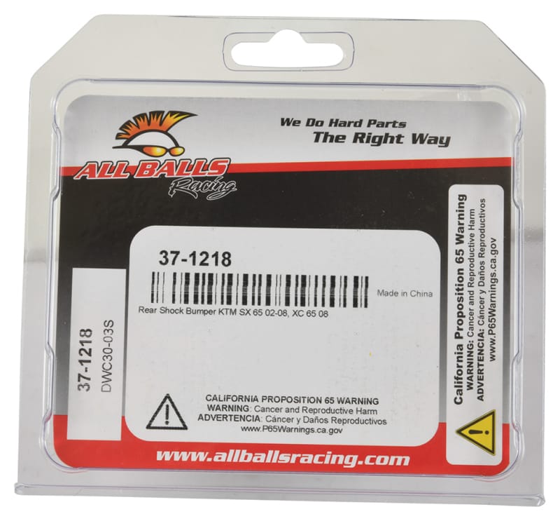 All Balls Racing — All Balls Racing 02-08 KTM SX 65 Rear Shock Bumper