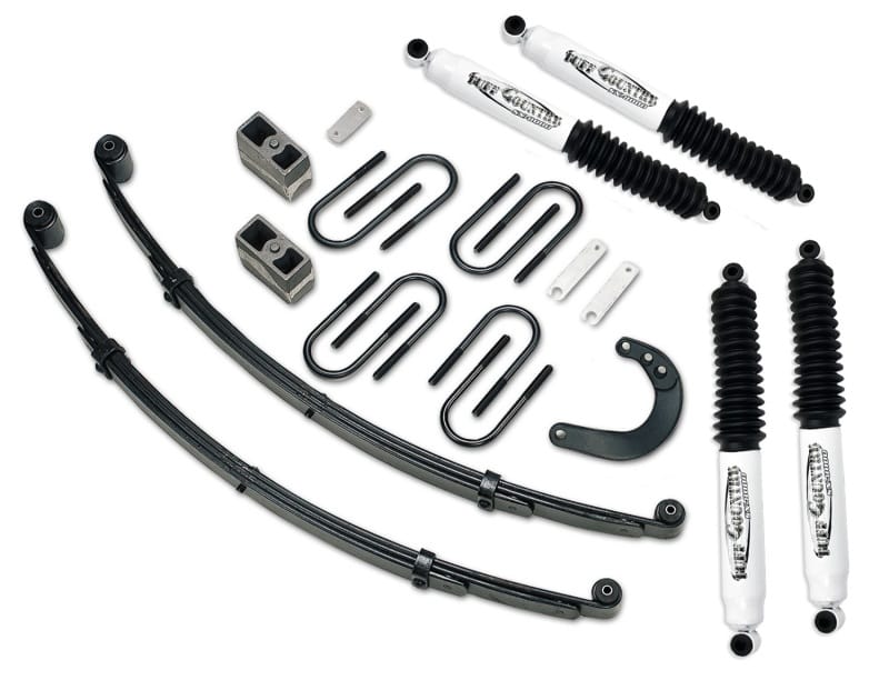 Tuff Country — Tuff Country 88-91 Chevy Suburban 3/4 Ton 4wd 4in Lift Kit Heavy Duty (SX8000 Shocks)
Complete Kit (w/SX80