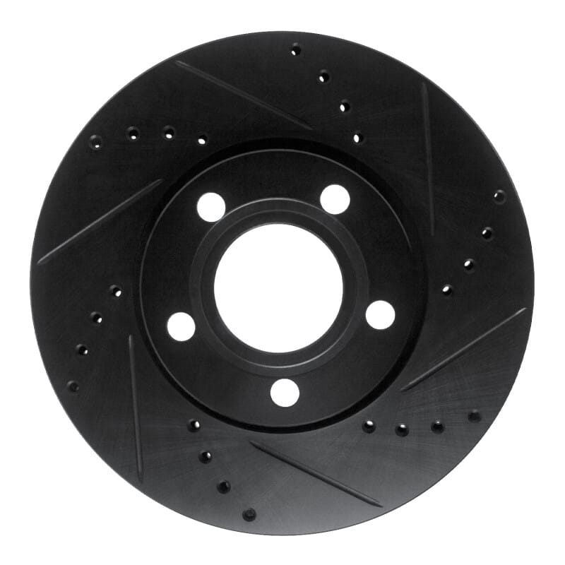 R1 Concepts — R1 85-91 Audi 5000S Front Right Drilled & Slotted Black Brake Rotor
R1 Brake Rotor Drill