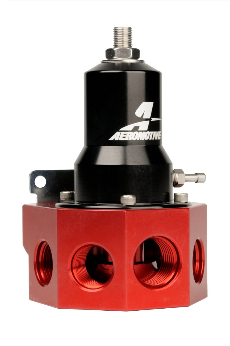 Aeromotive — Aeromotive Regulator - 30-120 PSI - .500 Valve - 4x AN-08 and AN-10 inlets / AN-10 Bypass
Regulator