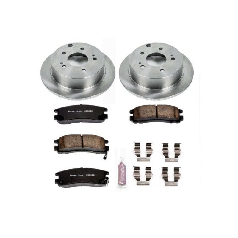 PowerStop — Power Stop 06-12 Mitsubishi Eclipse Rear Autospecialty Brake Kit