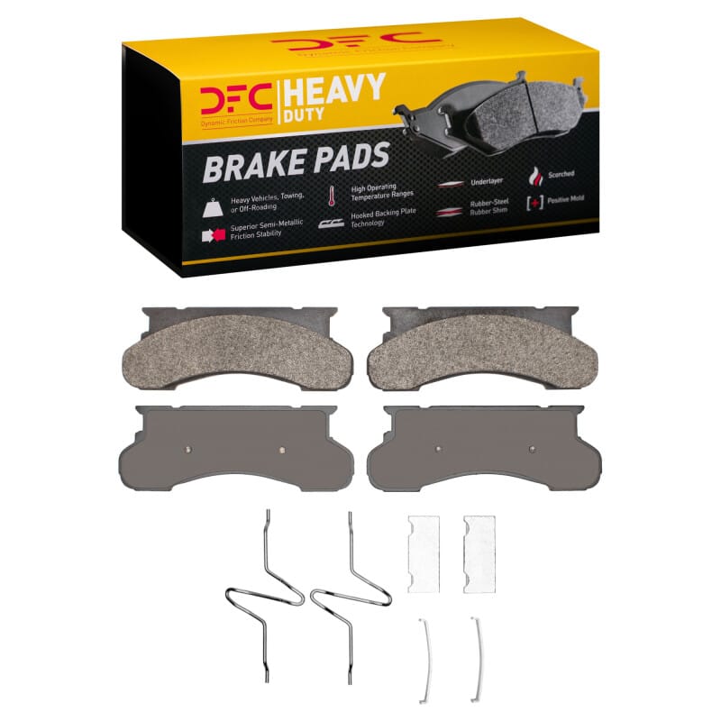 DFC — DFC 75-94 Ford F-350 4WD (Excl Super Duty) Front Heavy Duty Pads and Hardware Kit
DFC Brake Pad Set