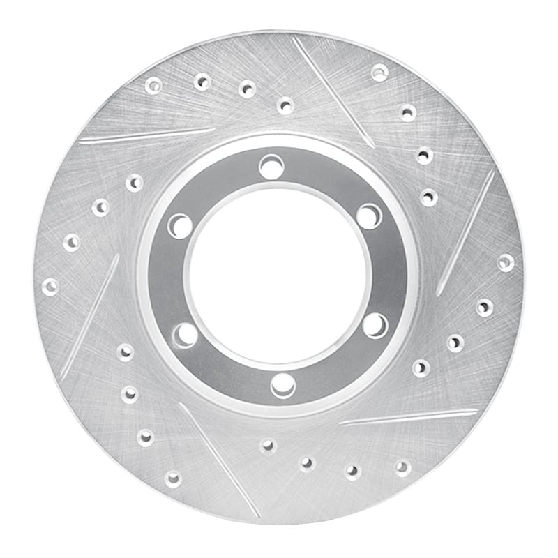 R1 Concepts — R1 81-87 Dodge Raider Front Right Drilled & Slotted Silver Brake Rotor
R1 Brake Rotor Drill
