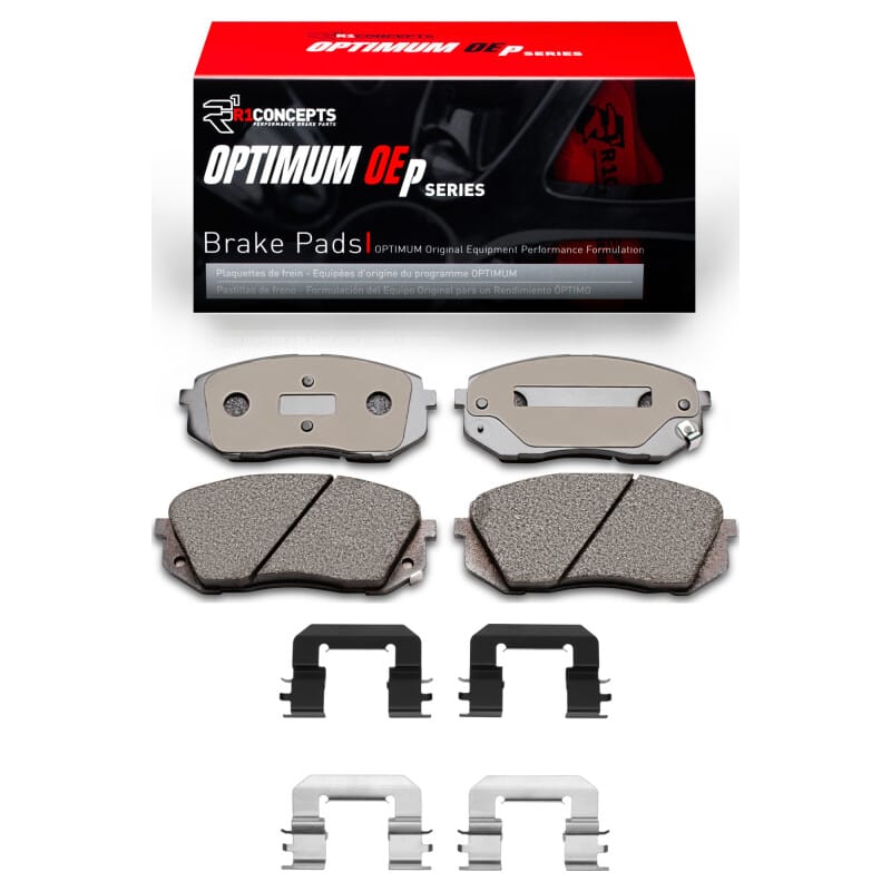 R1 Concepts — R1 11-12 Kia Rondo (Canada) Front Optimum OE Pads & Hardware Kit
R1 Optimum Oe Pads a