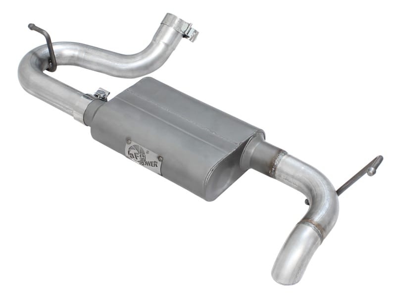 aFe — aFe Scorpion Exhaust System Axle Back Aluminized Hi-Tuck 07-17 Jeep Wrangler JK V6 3.6/3.8L
Axle-Back Exhaust