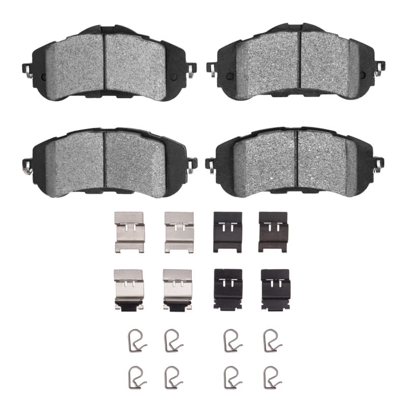 DFC — DFC 16-17 Peugeot 308 (Mexico) Front 3000 Semi-Metallic Brake Pads and Hardware Kit
DFC Brake Pad Set