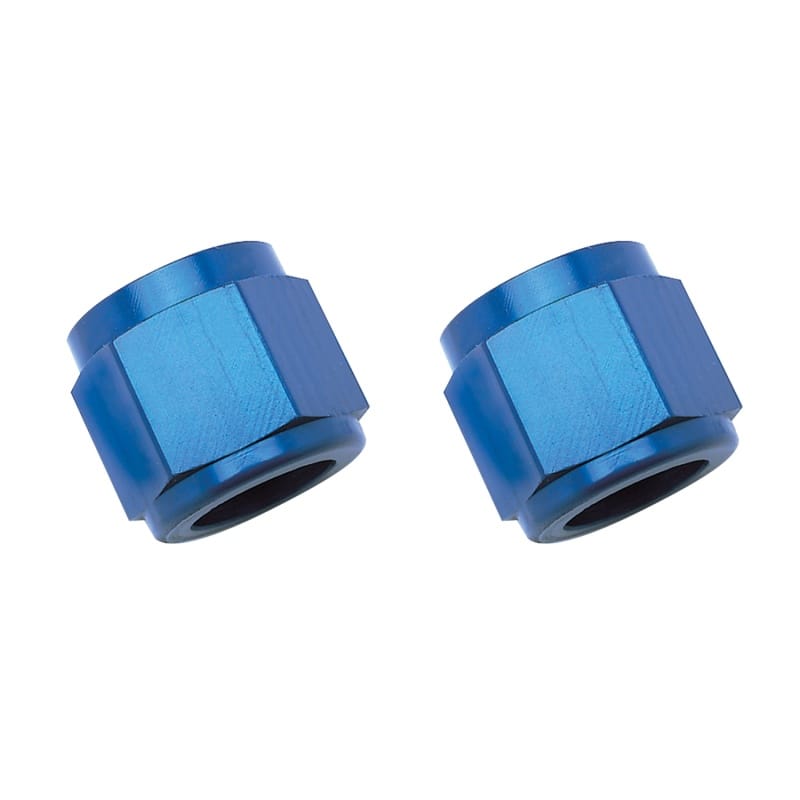 Russell — Russell Performance -6 AN Tube Nuts 3/8in dia. (Blue) (2 pcs.)
Adapter Fitting