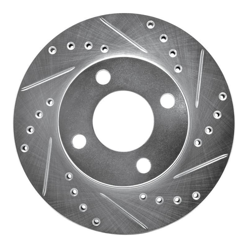 R1 Concepts — R1 90-91 Audi 90 Quattro Front Right Drilled & Slotted Silver Brake Rotor
R1 Brake Rotor Drill