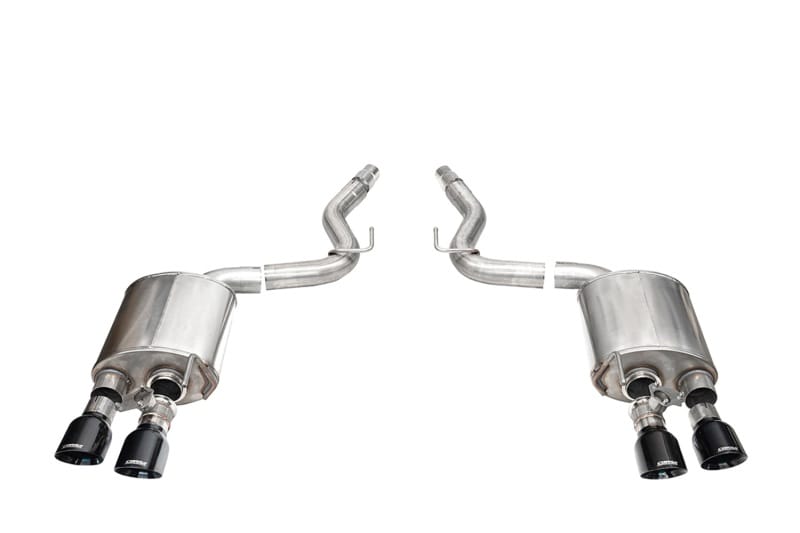 CORSA Performance — Corsa 24+ Ford Mustang Dark Horse 5.0L 3in Dual Rear Axle-Back w/Twin 4.5in Black PVD Slash Tips
Exhaust