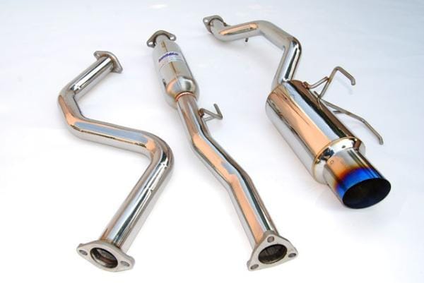 Invidia — Invidia 92-99 Honda Civic EX/SI Models Only Coupe 60mm (101mm tip) Titanium Tip Cat-Back Exhaust