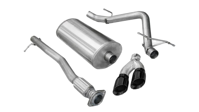 CORSA Performance — Corsa 2011-2013 GMC Sierra Ext. Cab/Std. Bed 1500 6.2L V8 Black Sport Cat-Back Exhaust
Exhaust