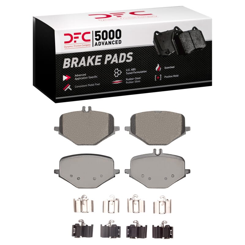 DFC — DFC 19-25 Mercedes-Benz GLE63 AMG S Rear 5000 Advanced Low Metallic Brake Pads and Hardware Kit
