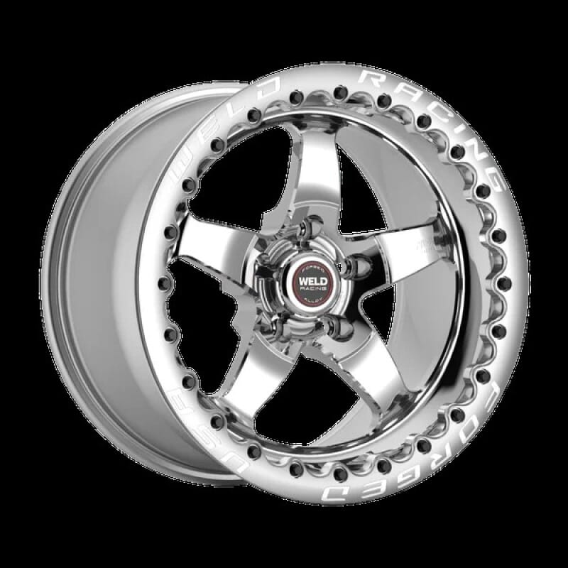 Weld — Weld S71 15x10 / 5x4.75 BP / 7.5in. BS Polished Wheel - Polished Single Beadlock MT
15X10.33'' S71B SBL