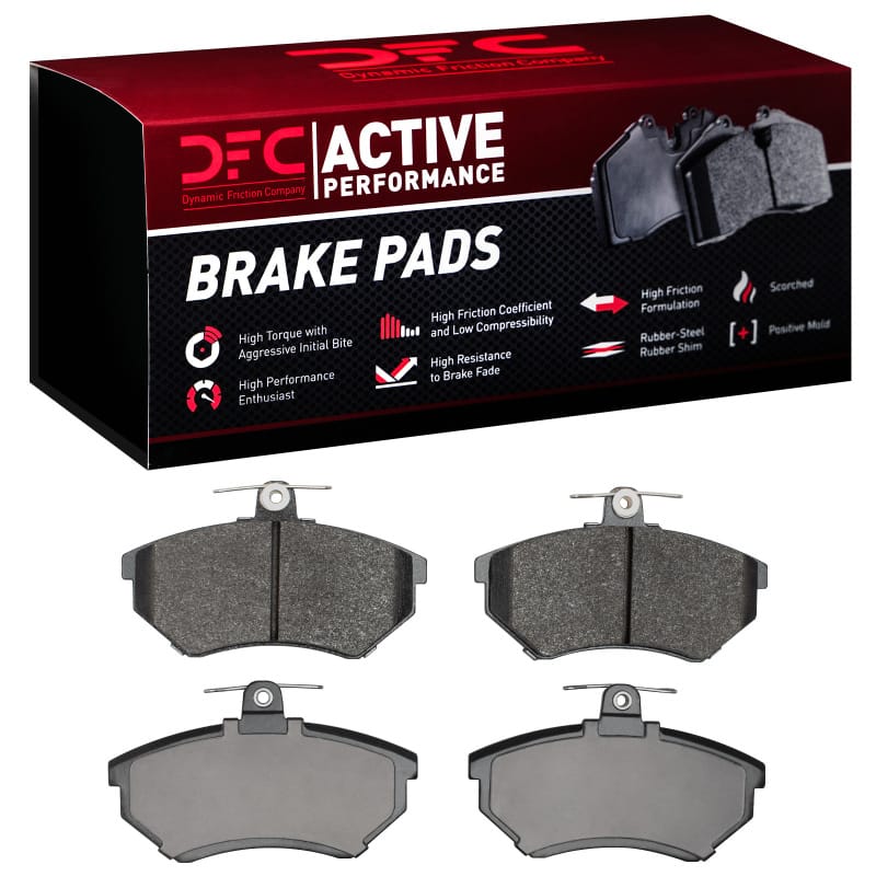 DFC — DFC 84-23 Audi 4000 Quattro Front Active Performance Pads - Low Metallic
DFC Brake Pad Set
