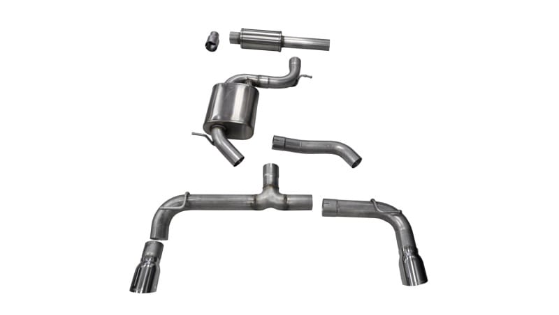 CORSA Performance — Corsa 2014-2016 Volkswagen GTI Mk7 Polished Sport 3.0in Cat-Back Dual Rear Exit
Exhaust