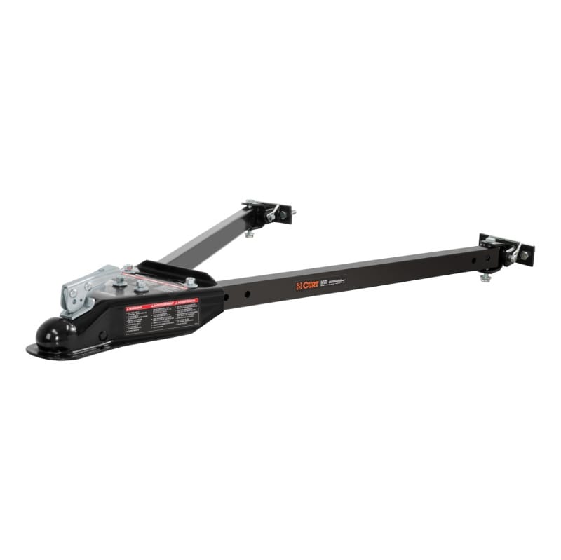 RockJock — RockJock Curt Tow Bar with Adjustable Width Arms Car Mount 2in Ball 5000lbs