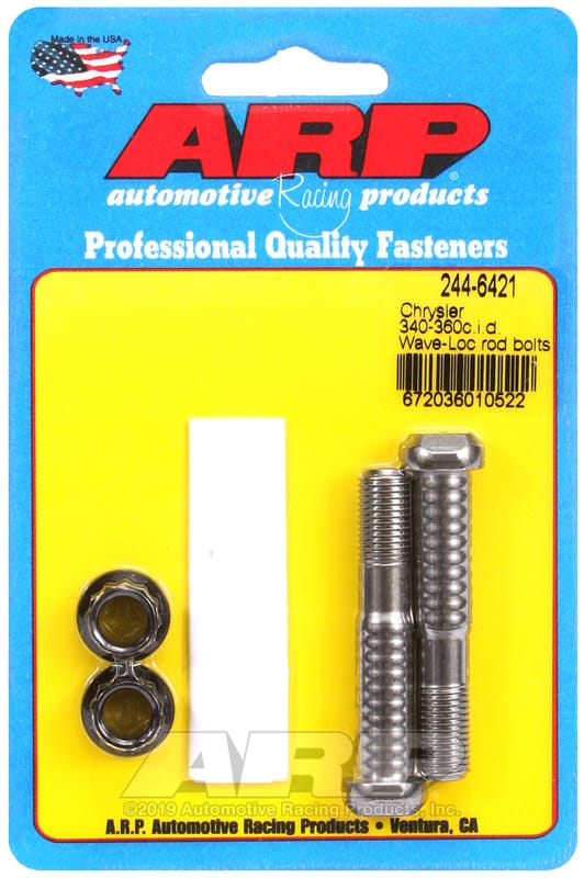 ARP — ARP SB Chrysler pro wave-loc 2pk rod bolt kit