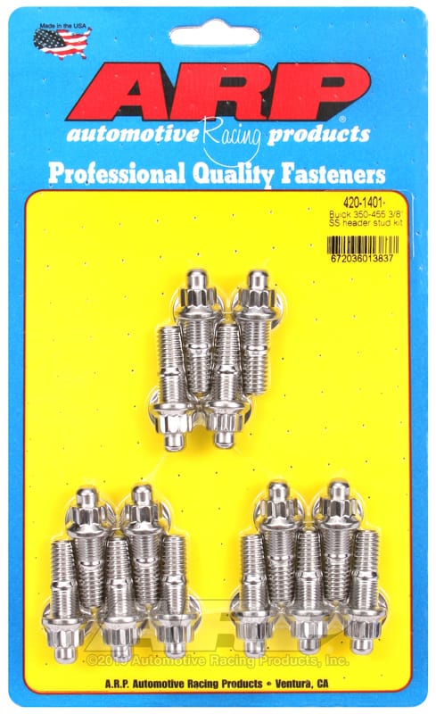 ARP — ARP Buick 350-455 3/8in SS header stud kit