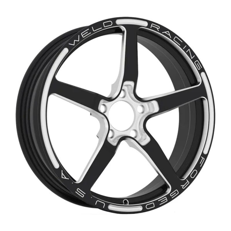 Weld — Weld Alumastar 2.0 1-Piece 15x3.5 / 5x4.75 BP / 2.25in. BS Gloss Black Milled Wheel