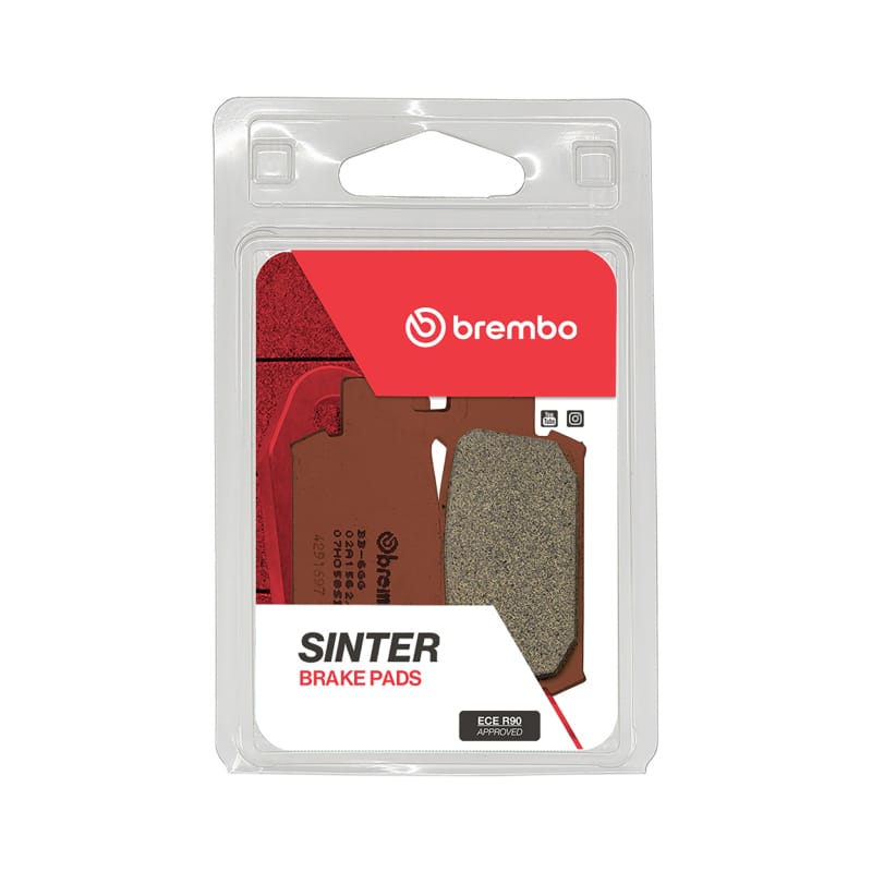 Brembo OE Powersports — Brembo OE 05-14 Honda TRX all models 500cc Sinter Brake Pad - Front