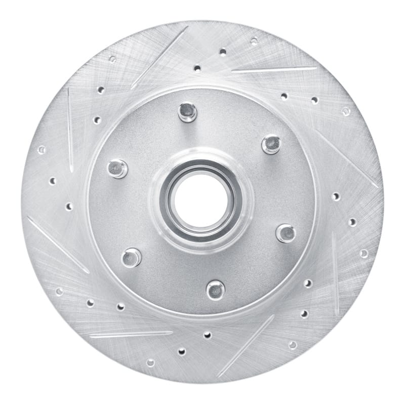 R1 Concepts — R1 88-96 Chevrolet C2500 Front Left Drilled & Slotted Silver Brake Rotor
R1 Brake Rotor Drill
