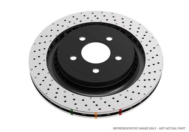 DBA — DBA 17-21 Honda Civic Type R Hatch Rear 4000 Series Drilled Rotor
Brake Rotor